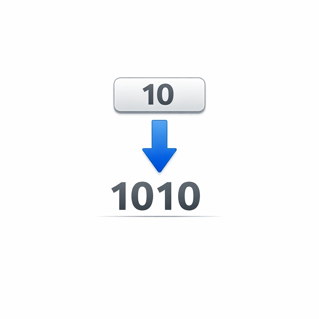 Free decimal to binary converter for converting decimal numbers into binary values