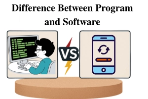 10 Differences Between Program and Software you must know