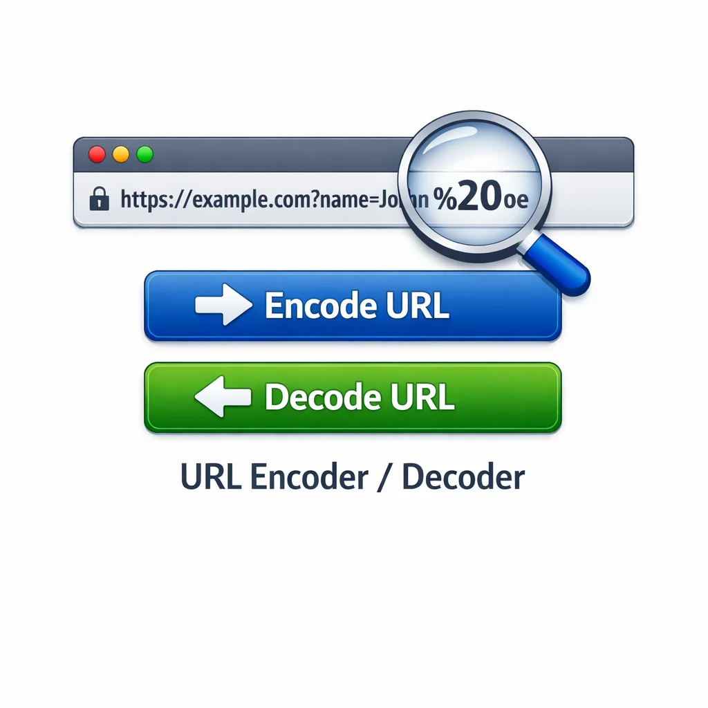 URL encoder and decoder for converting web addresses into encoded or decoded URL formats